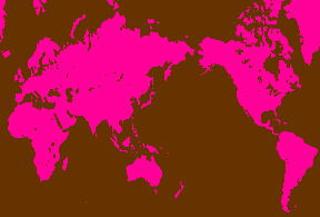 picture of a world map linking to the interactive flash world map